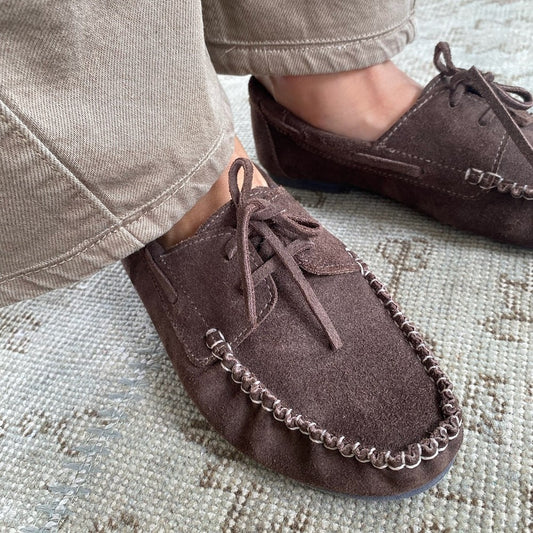 MOCASINES NAÚTICOS MARRONES