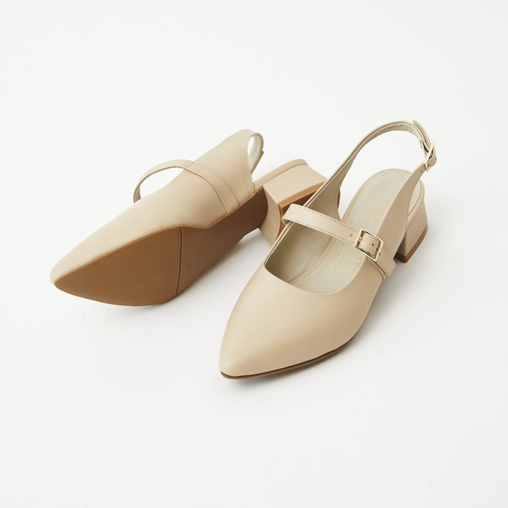 SLINGBACK ZOE BEIGE