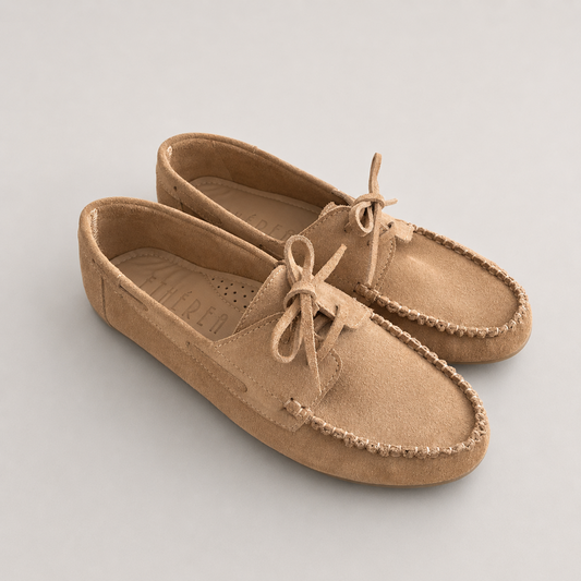 MOCASINES NAÚTICOS GÉNOVA BEIGE