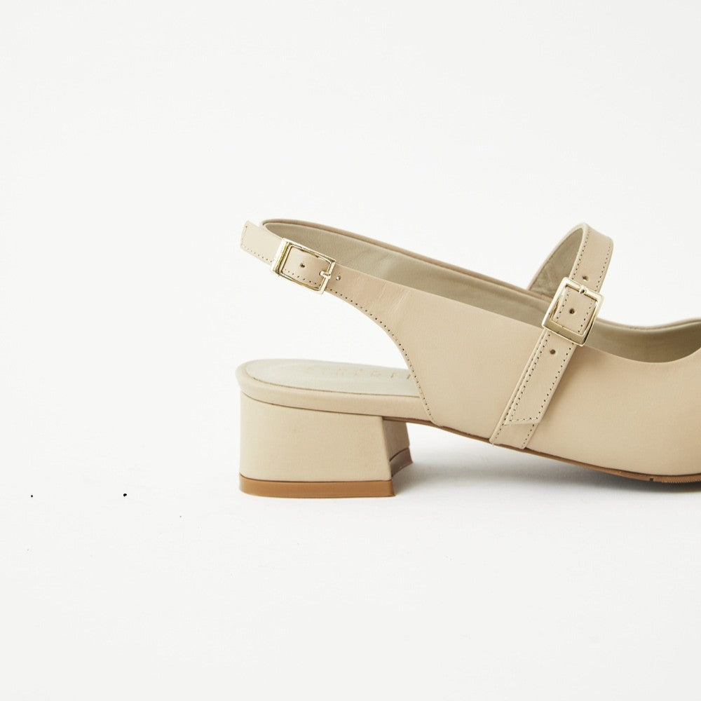 SLINGBACK ZOE BEIGE