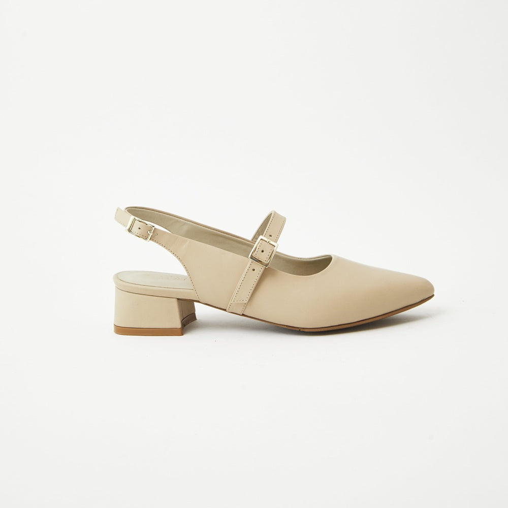 SLINGBACK ZOE BEIGE