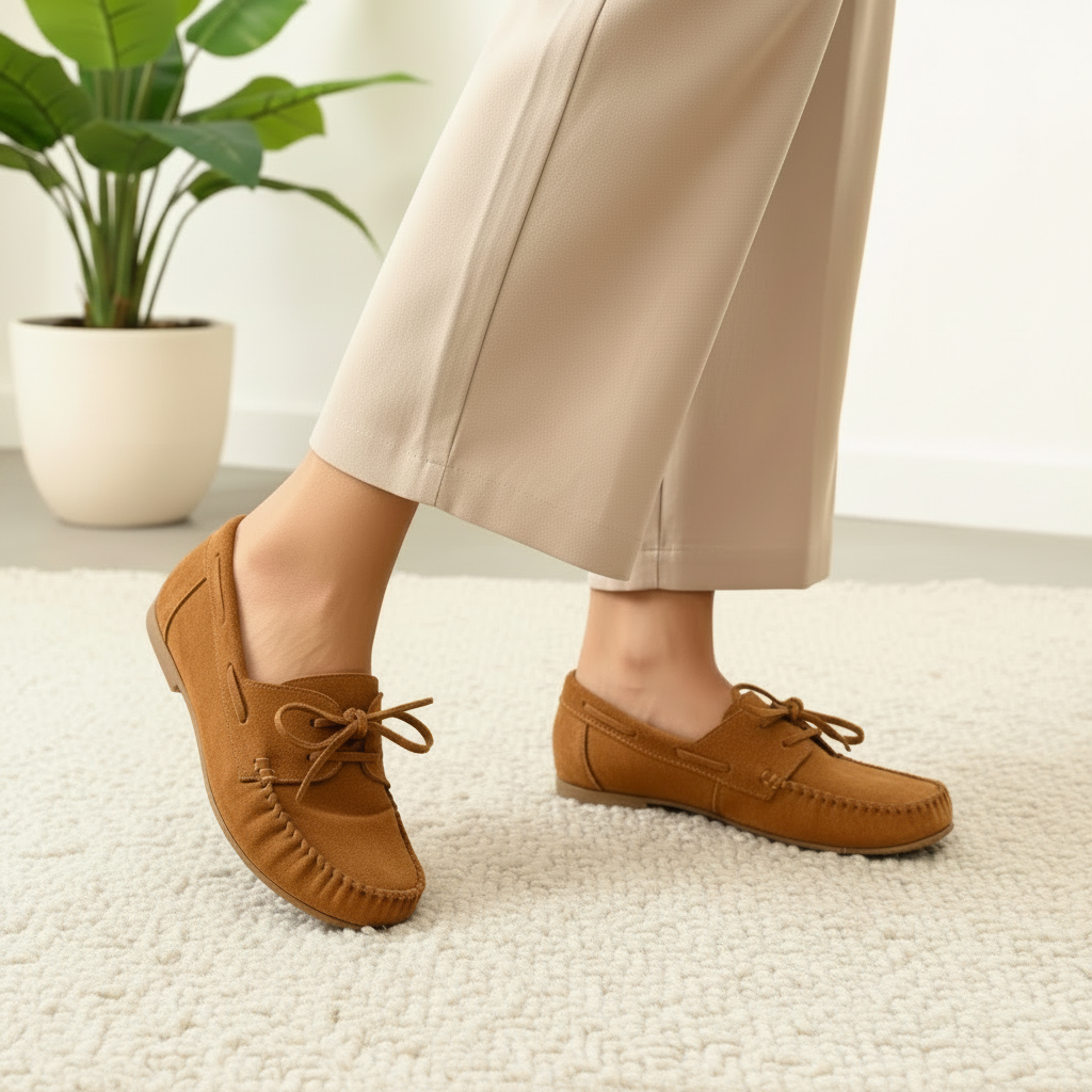 Banner zapato con más alfombra abajo